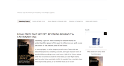 Desktop Screenshot of hauntinglegacy.com